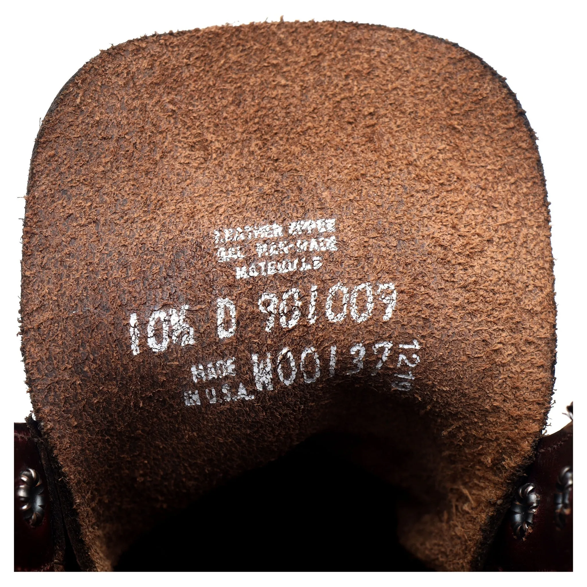 1000 Mile 'Evans' Burgundy Leather Boots UK 9.5 US 10.5