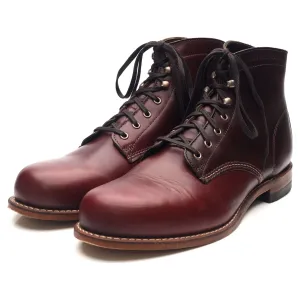 1000 Mile 'Evans' Burgundy Leather Boots UK 9.5 US 10.5