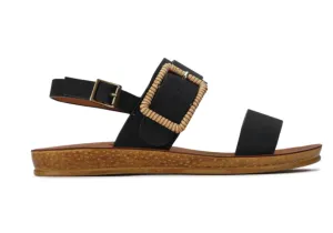 35445 Los Cabos Women's Bridie Black Sandal