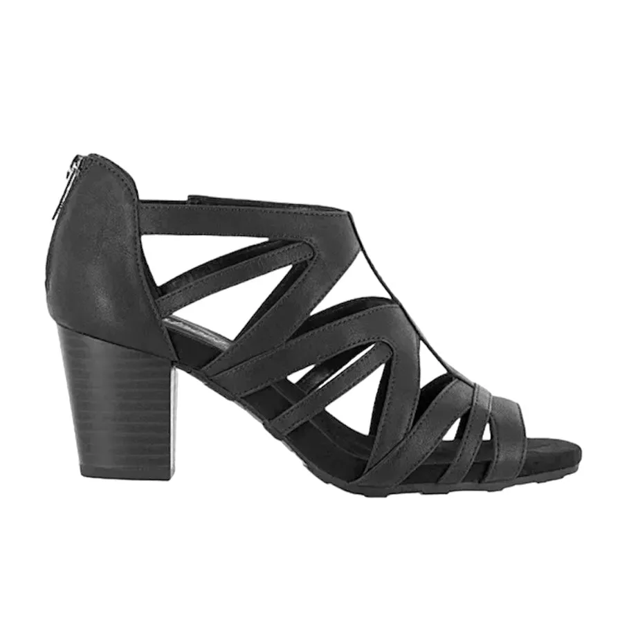 AMAZE Women's Heeled Multi-Strap Sandals