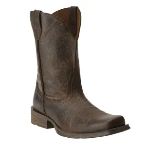 Ariat® Men's "Rambler" Cowboy Boots - Wicker Brown
