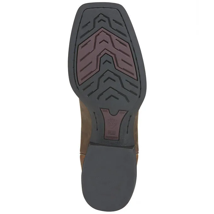 Ariat Square Toe Roper Mens Boots Powder Brown