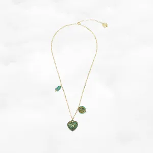Atlantis Love Heart Locket Necklace