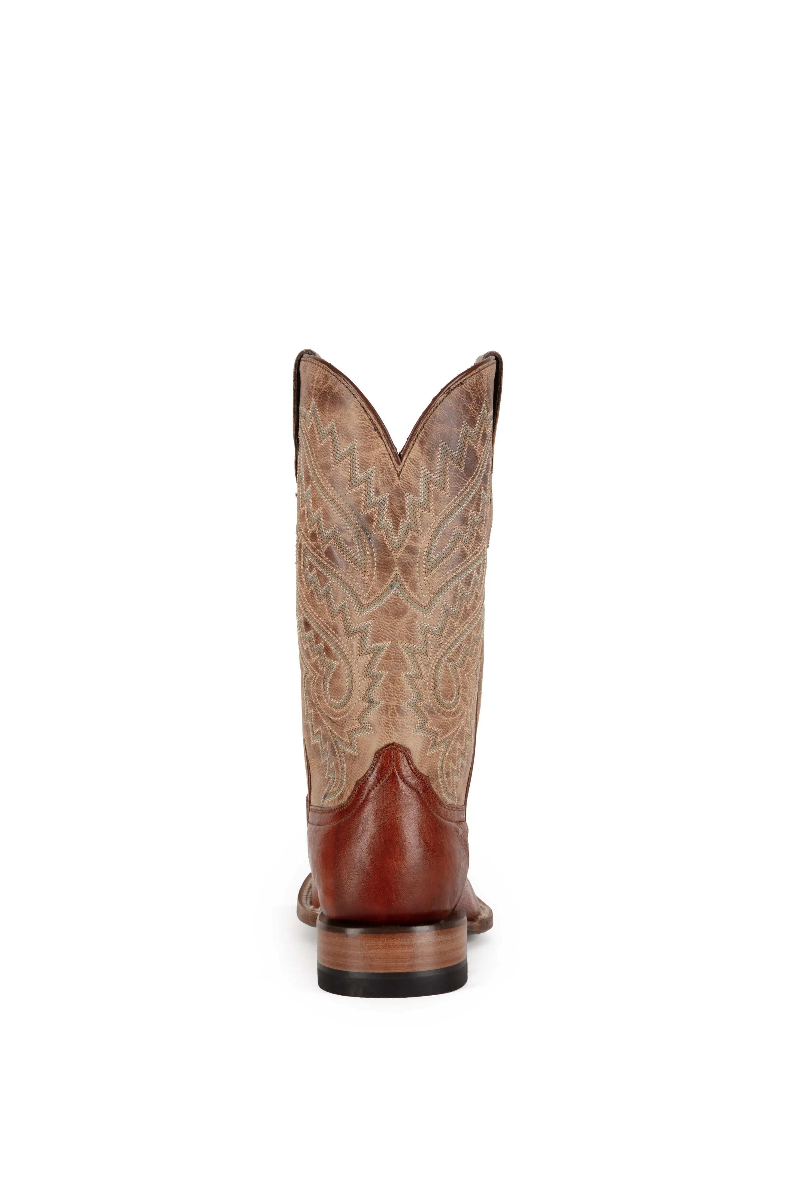 Azulado - Cedar Smooth Ostrich - Brandy