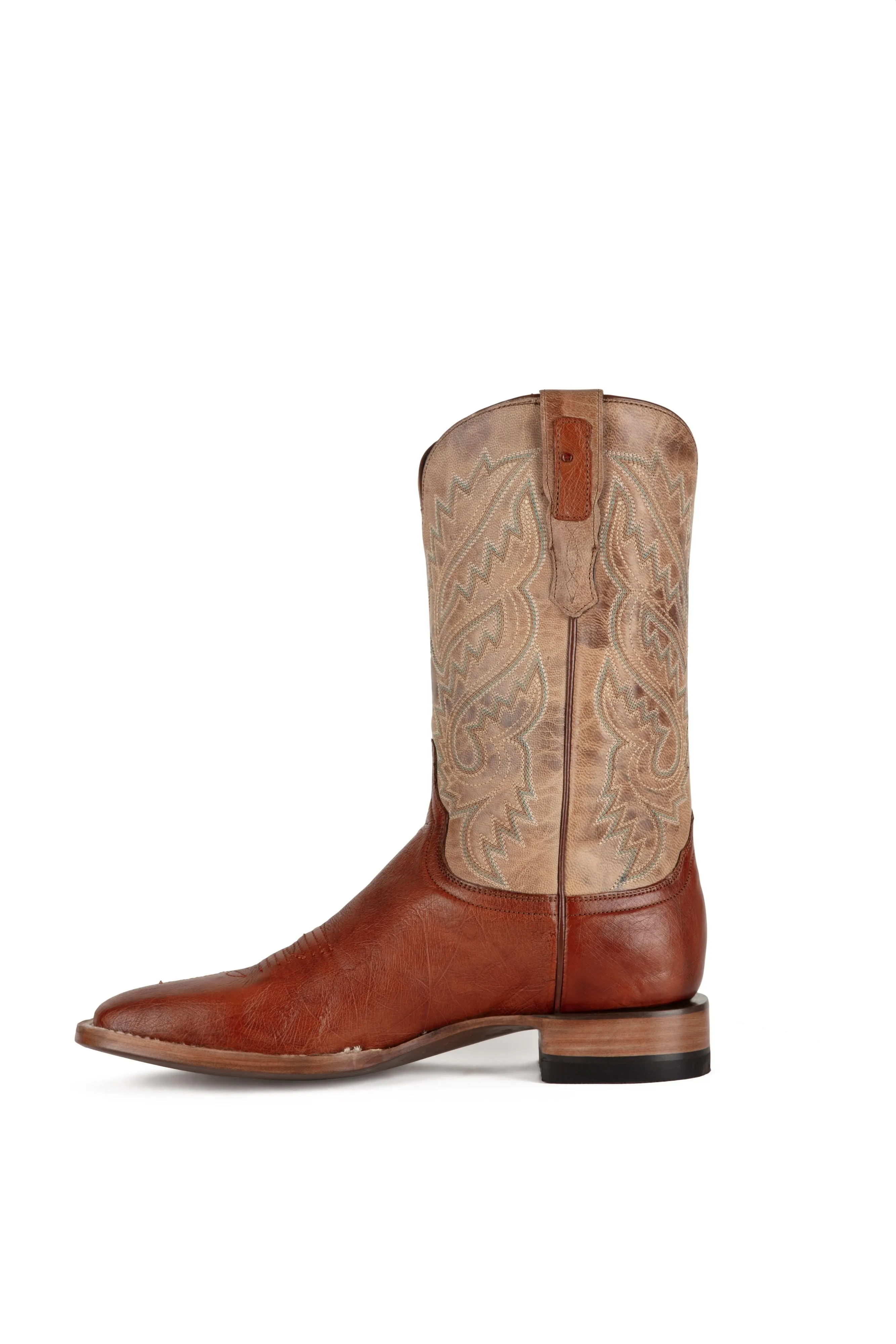 Azulado - Cedar Smooth Ostrich - Brandy