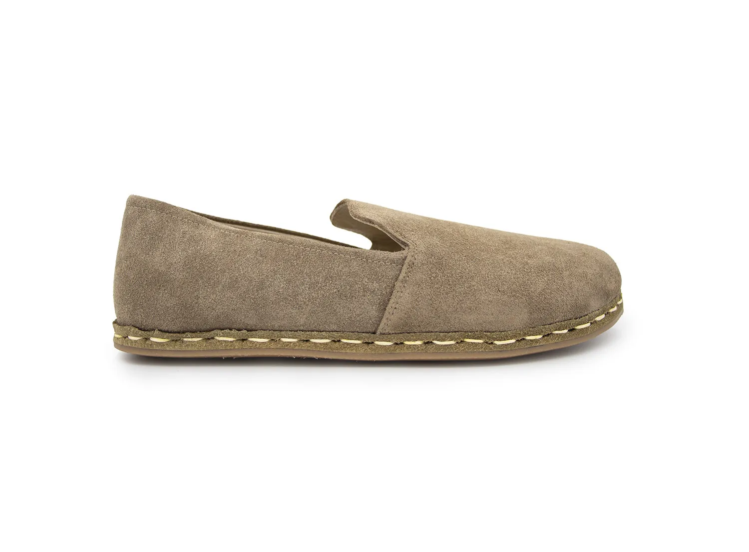 Barefoot Loafers Latte Suede