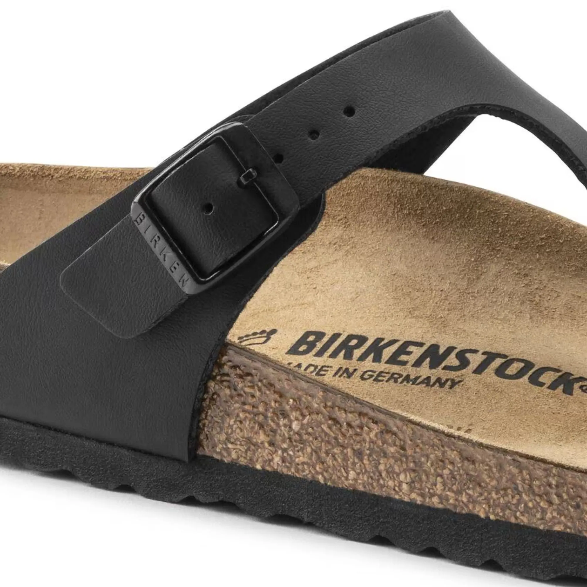 Birkenstock Women's Gizeh Birko-Floor Black