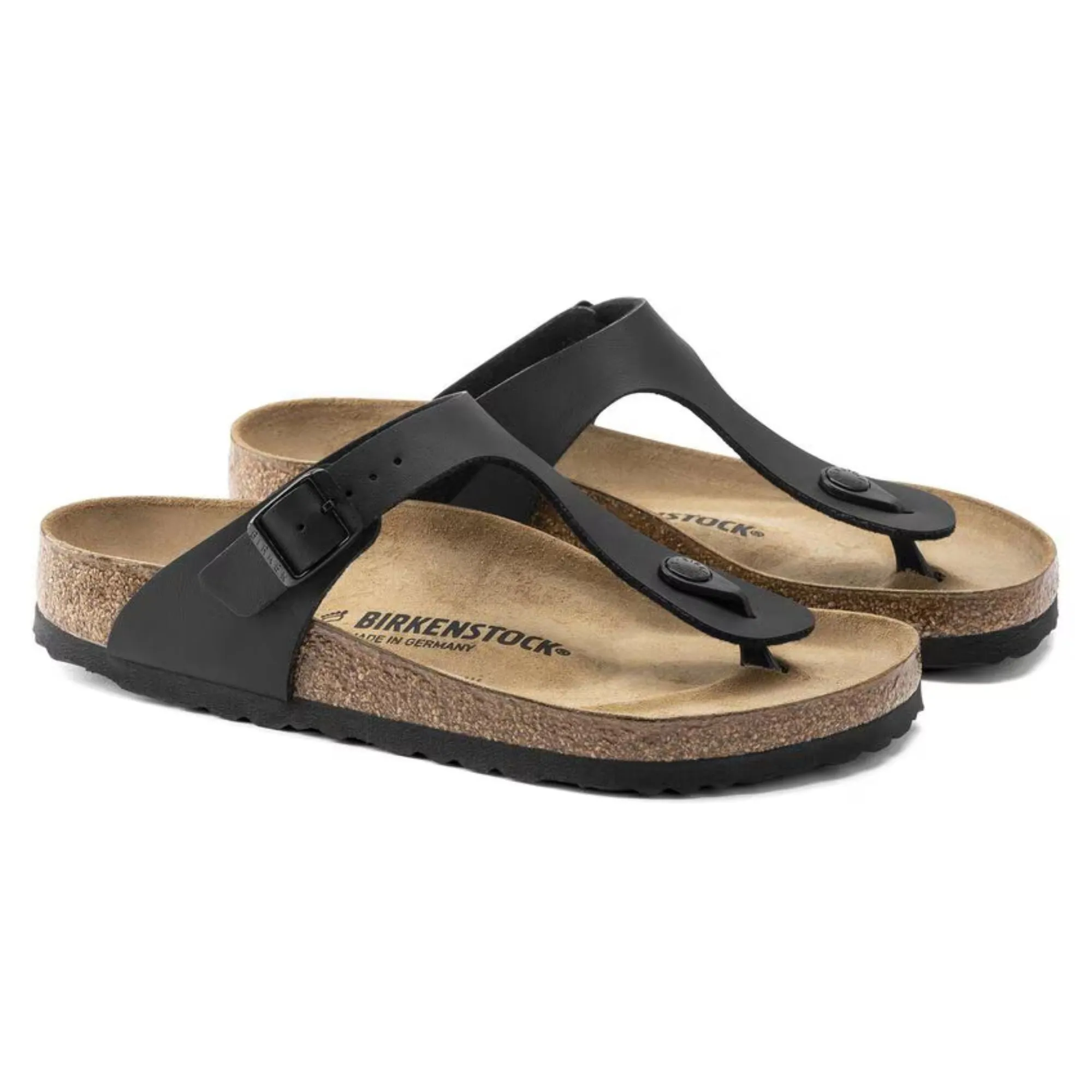 Birkenstock Women's Gizeh Birko-Floor Black