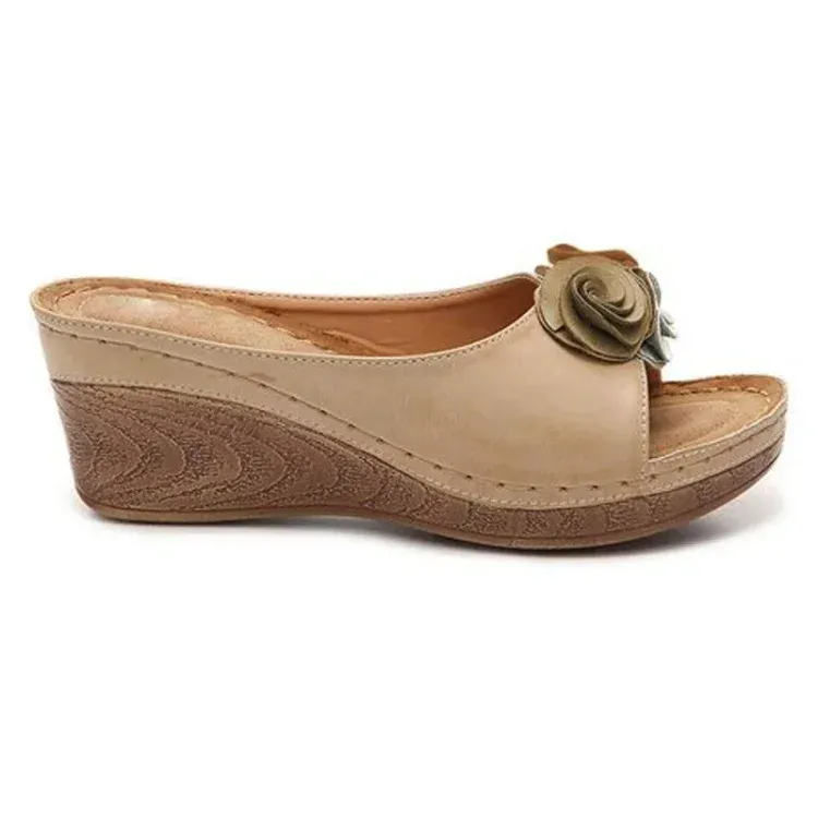 BRONYA - COMFORTABLE LEATHER SANDALS