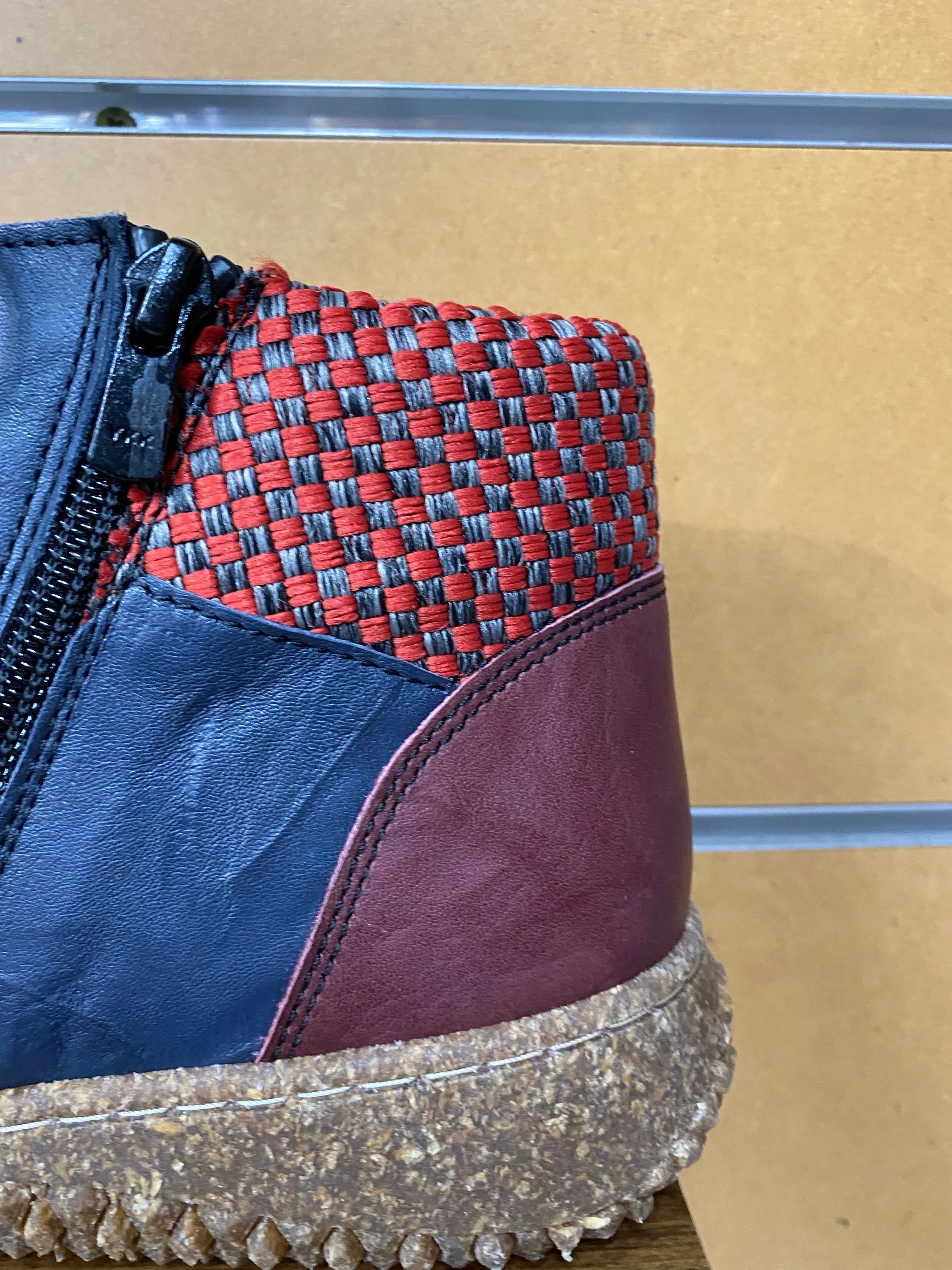 Cabello Crinkle Leather Boot