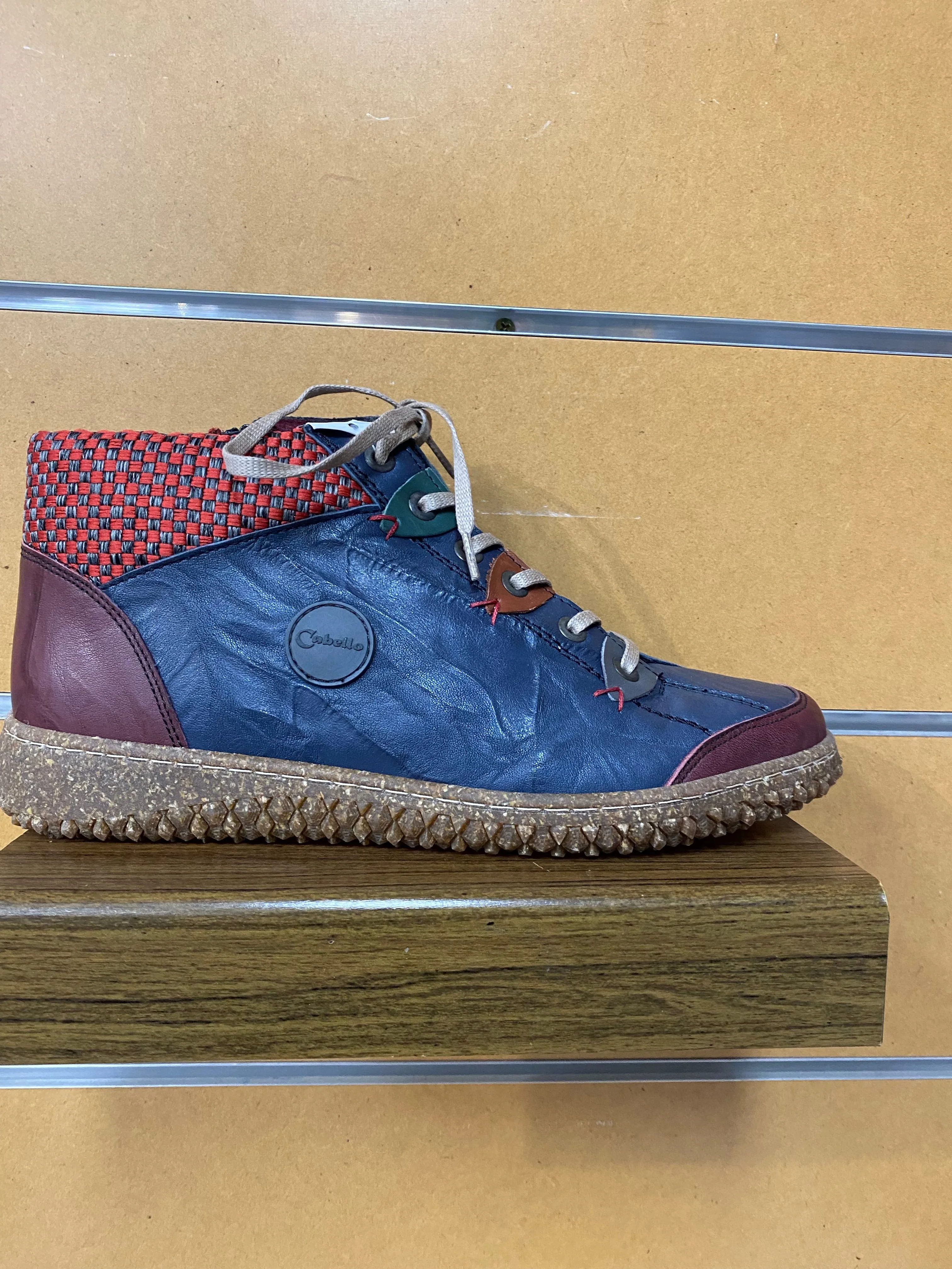 Cabello Crinkle Leather Boot