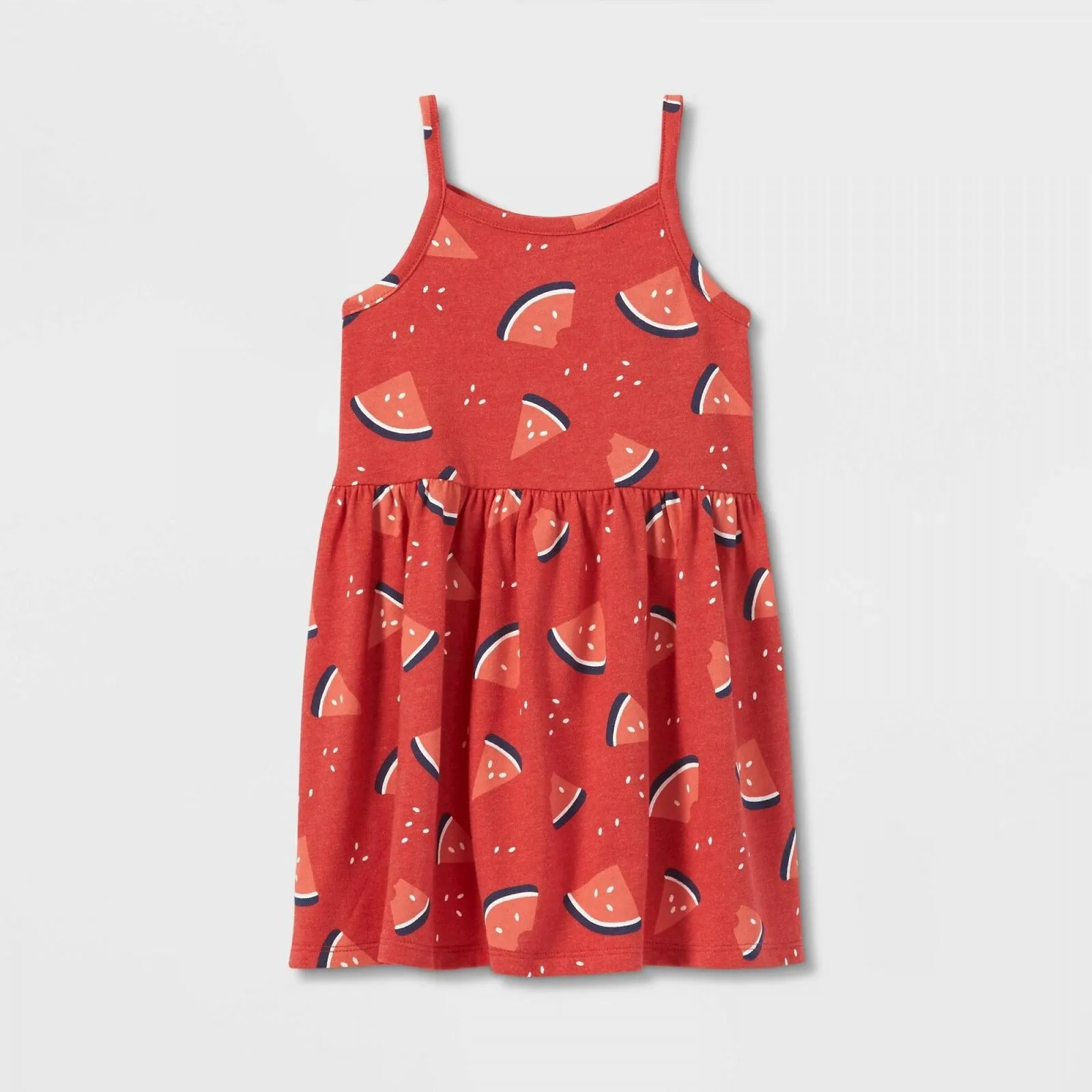 Cat & Jack Toddler Girls' Knit Tank Dress X2W446 Red 5T