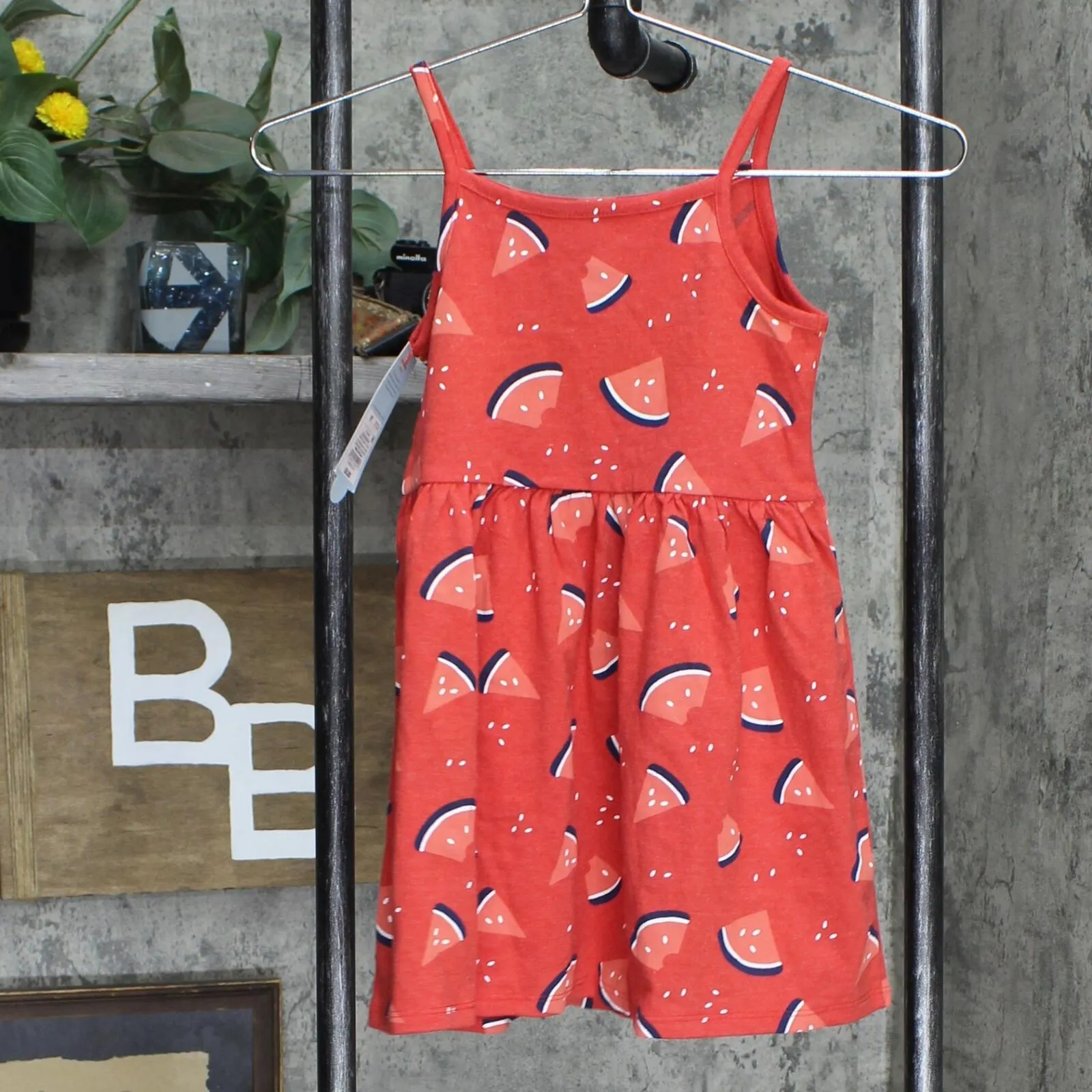 Cat & Jack Toddler Girls' Knit Tank Dress X2W446 Red 5T