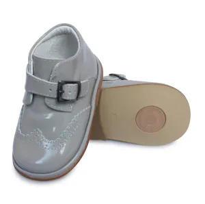 Chico Boys patent grey boots