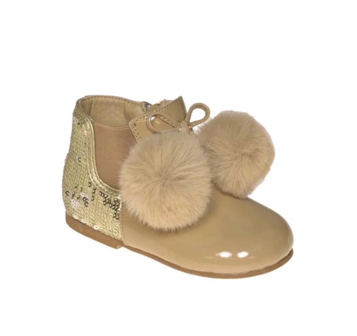 Couche Tot Camel Pom Pom Charlie Shoes
