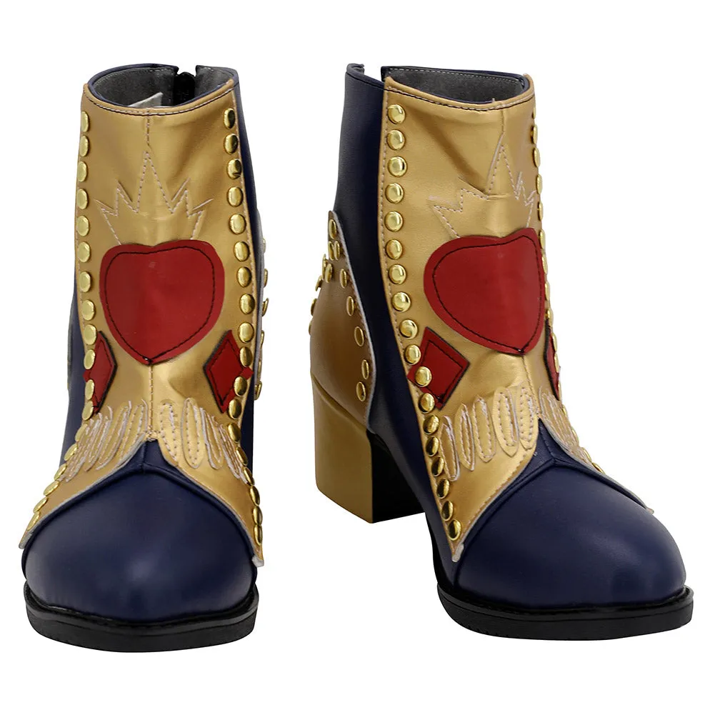 Descendants 3 Halloween Costumes Accessory Evie Cosplay Shoes Boots