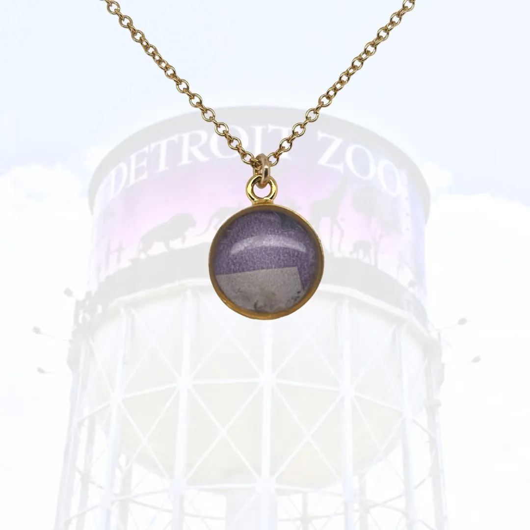 Detroit Zoo Amy Necklace | Gold