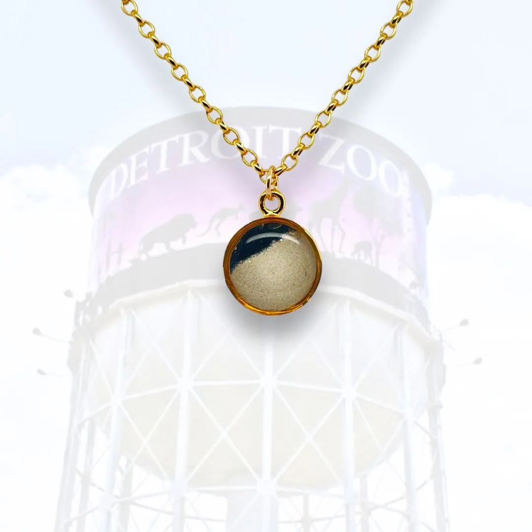Detroit Zoo Amy Necklace | Gold