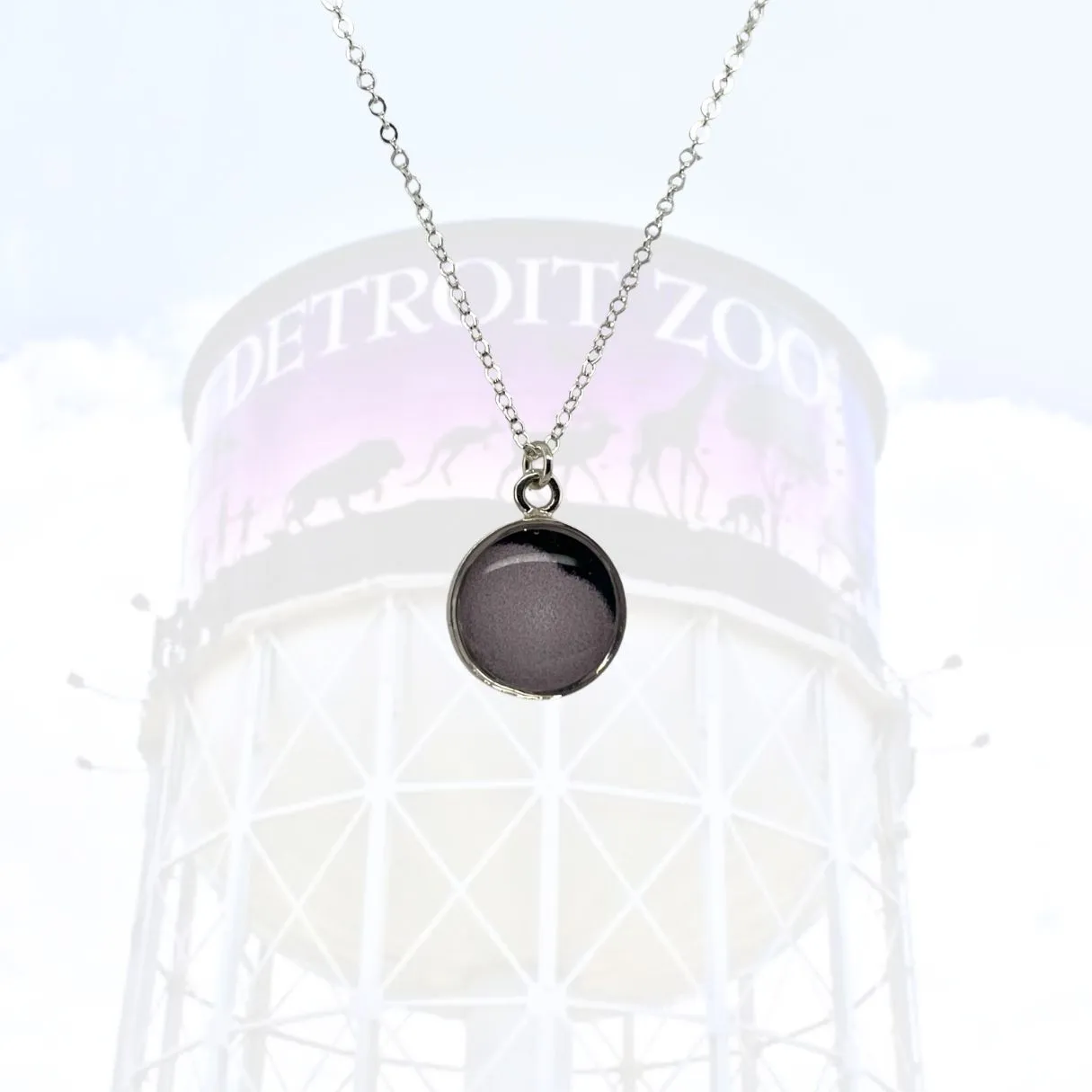 Detroit Zoo Amy Necklace | Silver