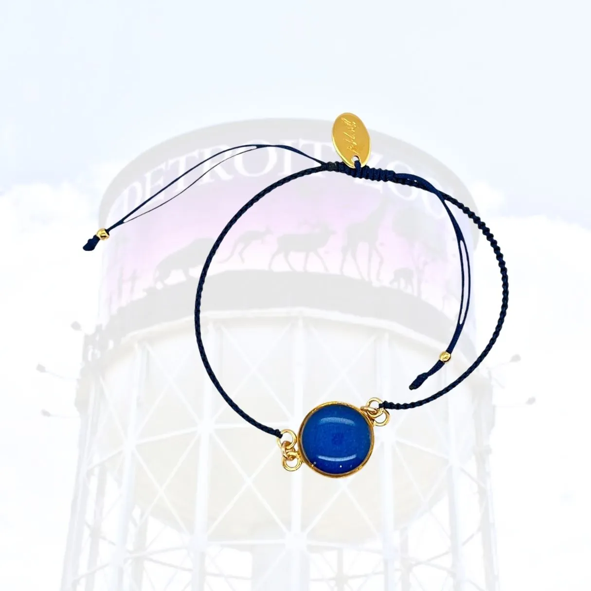 Detroit Zoo Taylor Bracelet | Gold