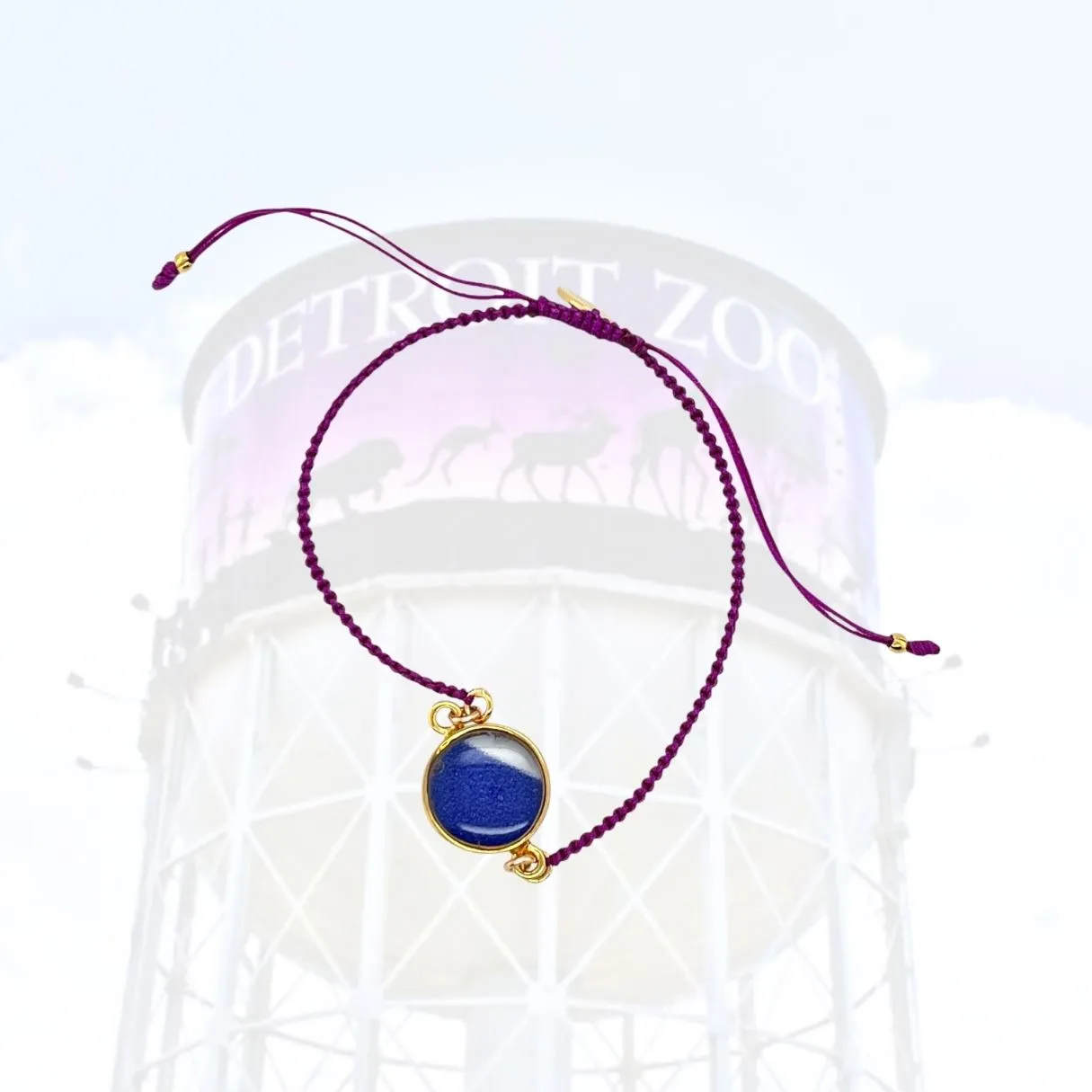 Detroit Zoo Taylor Bracelet | Gold