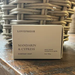 Everyday Bar Soap Mandarin & Cypress