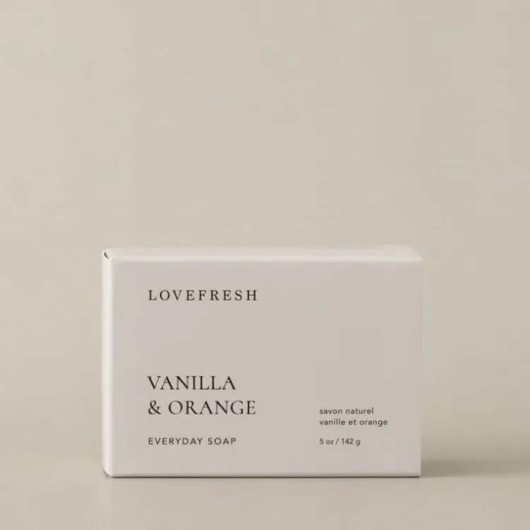 Everyday Bar Soap Vanilla & Orange