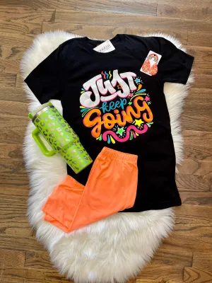 Everyday Biker Shorts || Neon Coral