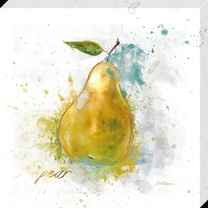 Fresh Pear: Gallery Wrapped Canvas