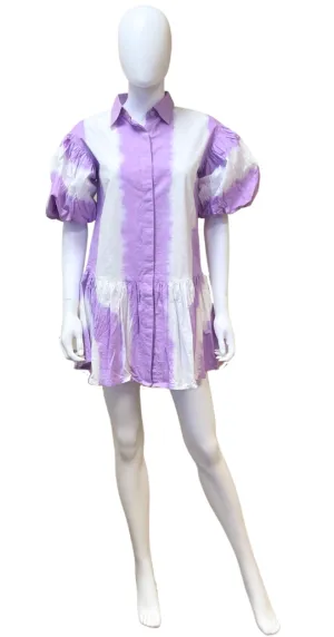 Frock It - Vertical Lavender Stripe