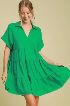 Full Size Tiered Dress