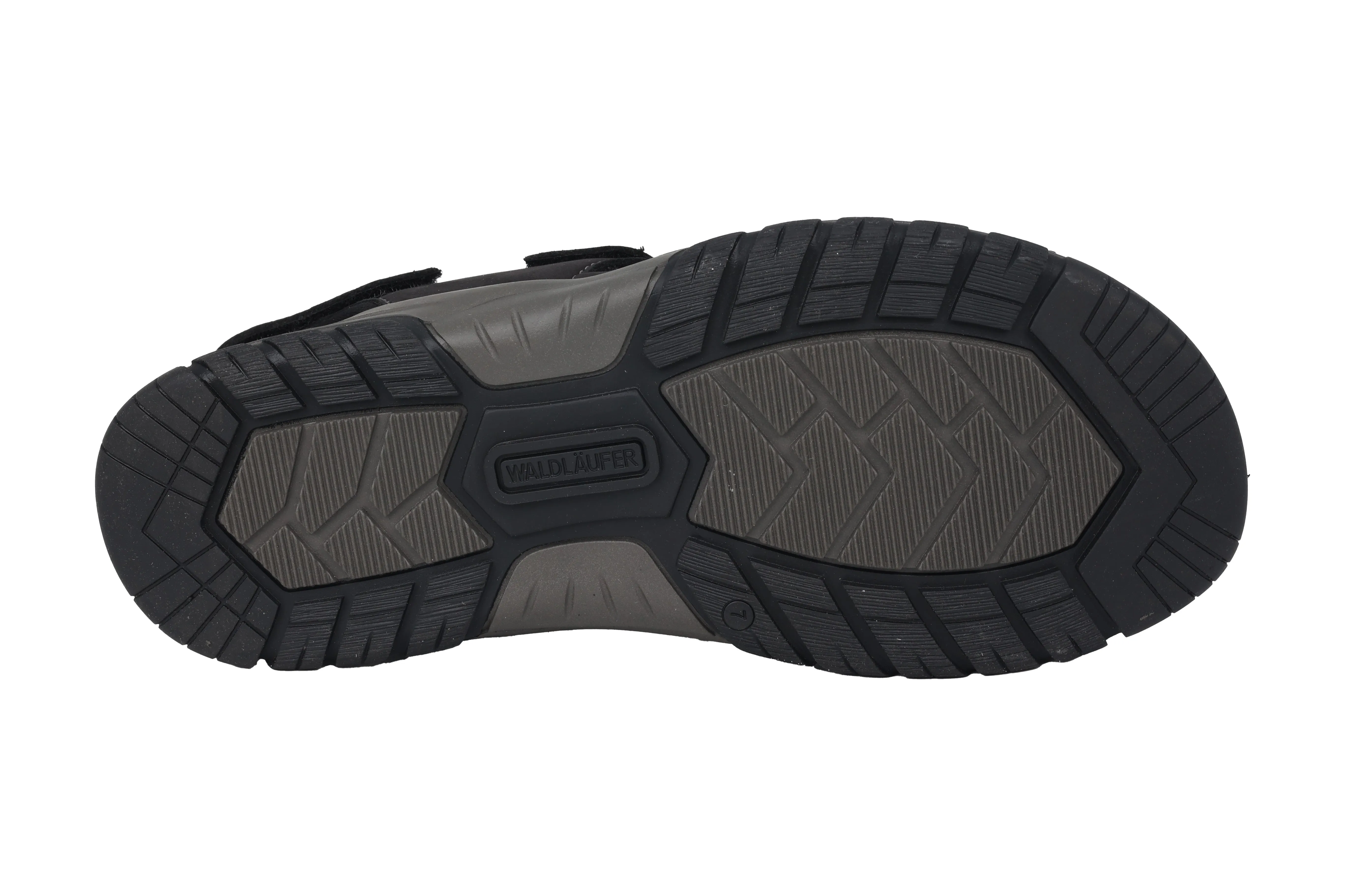 'Harald' men's wide fit (H) sandal - black