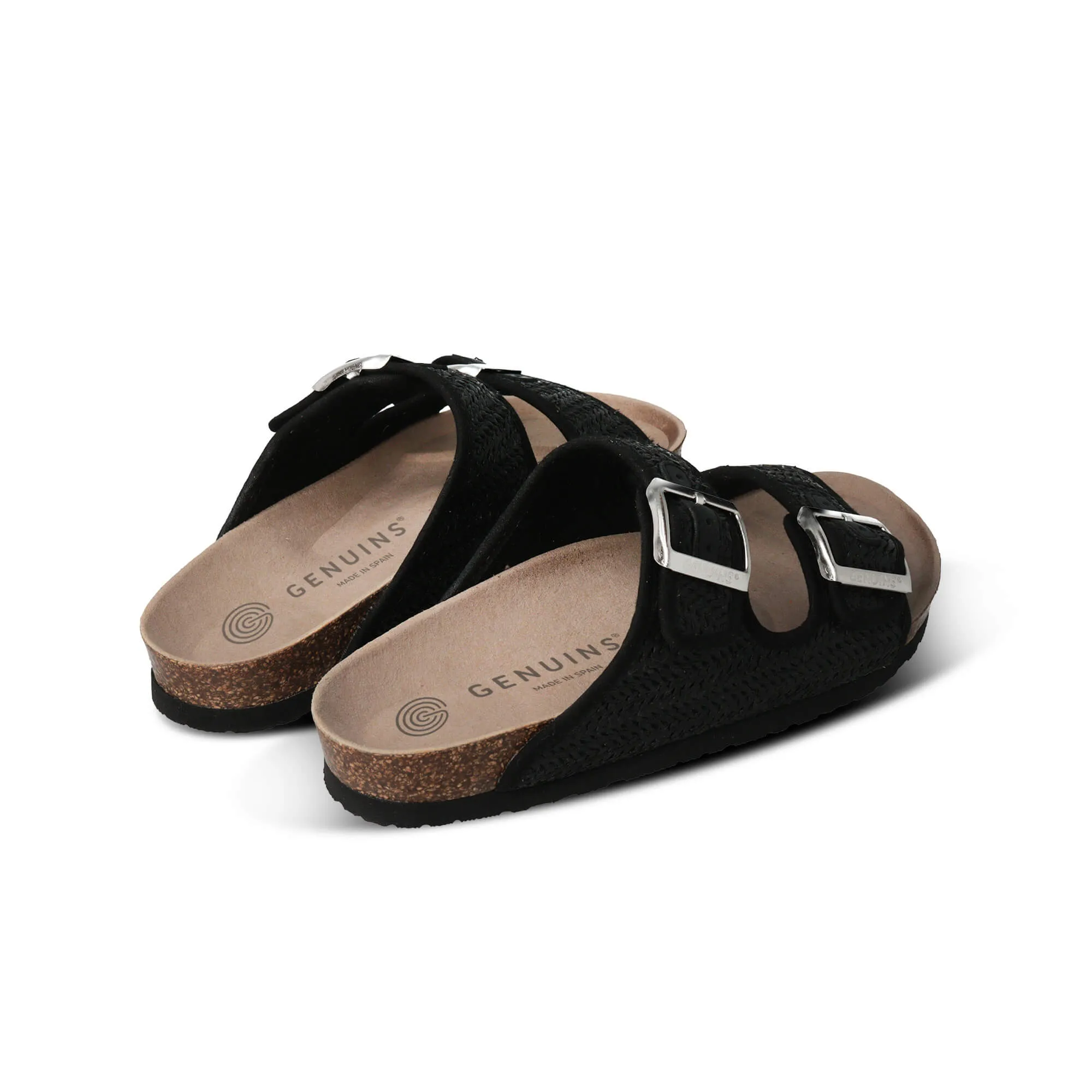 Hawaii Black Raffia Sandal