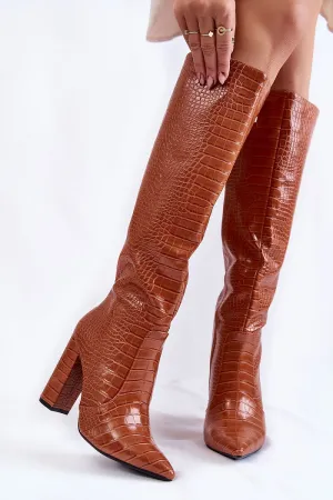 Heel boots