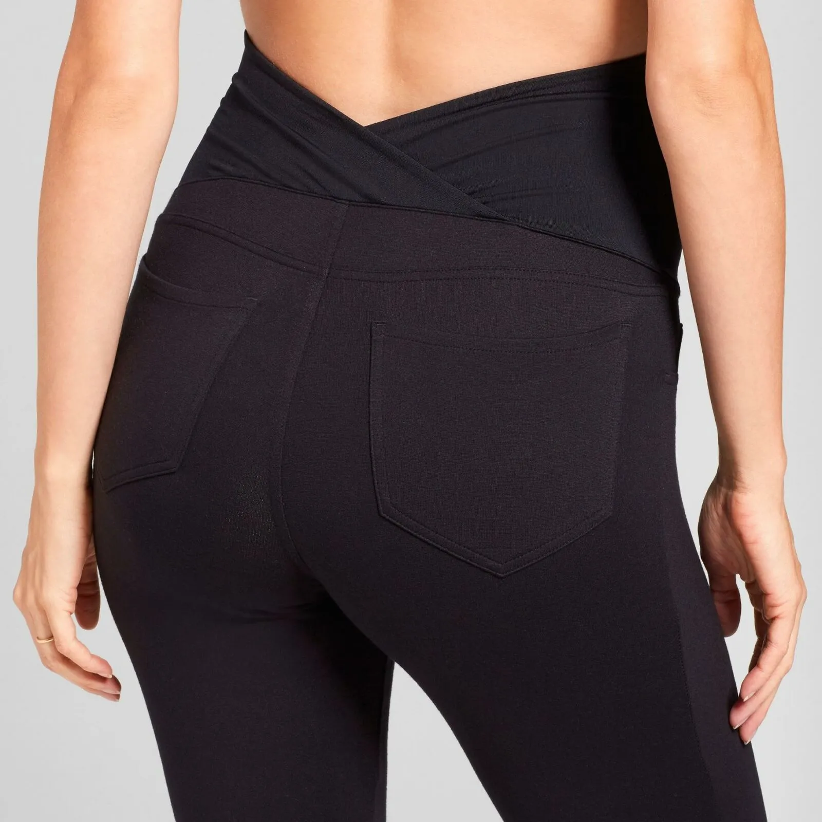 Isabel Maternity by Ingrid & Isabel Crossover Panel Ponte Pants