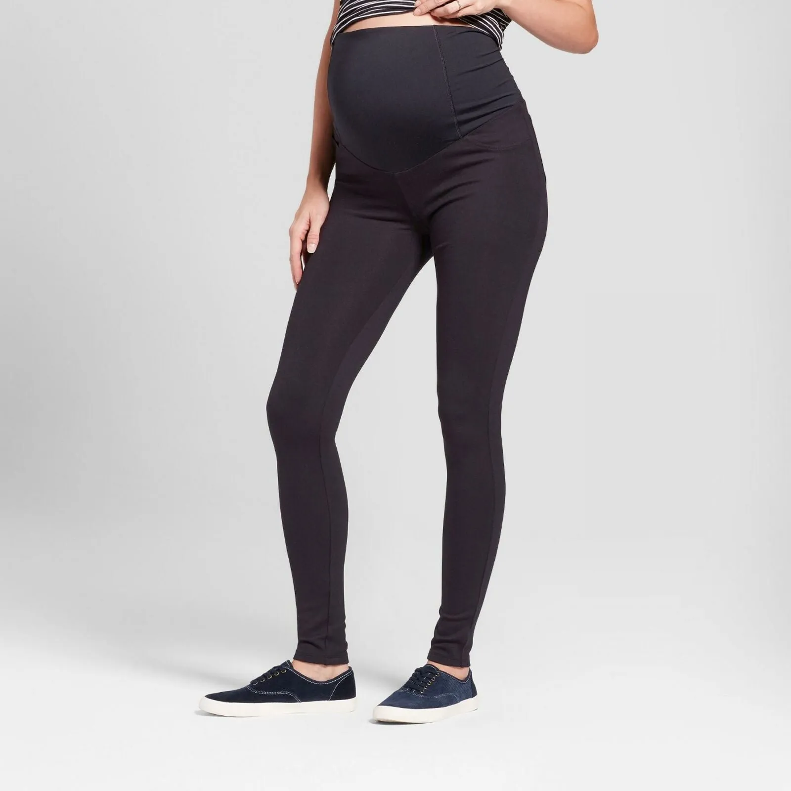 Isabel Maternity by Ingrid & Isabel Crossover Panel Ponte Pants