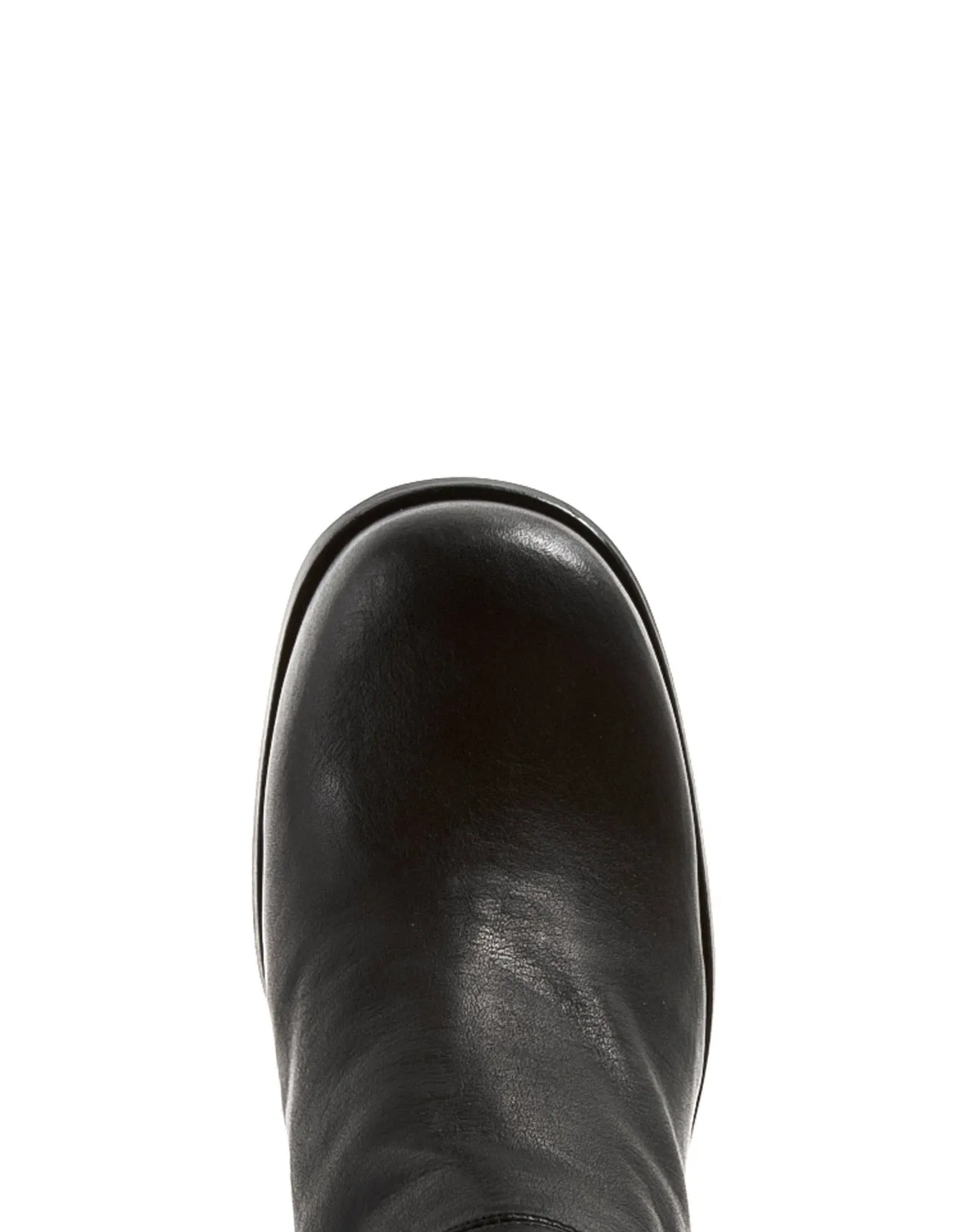 JENNA Black Leather Boots