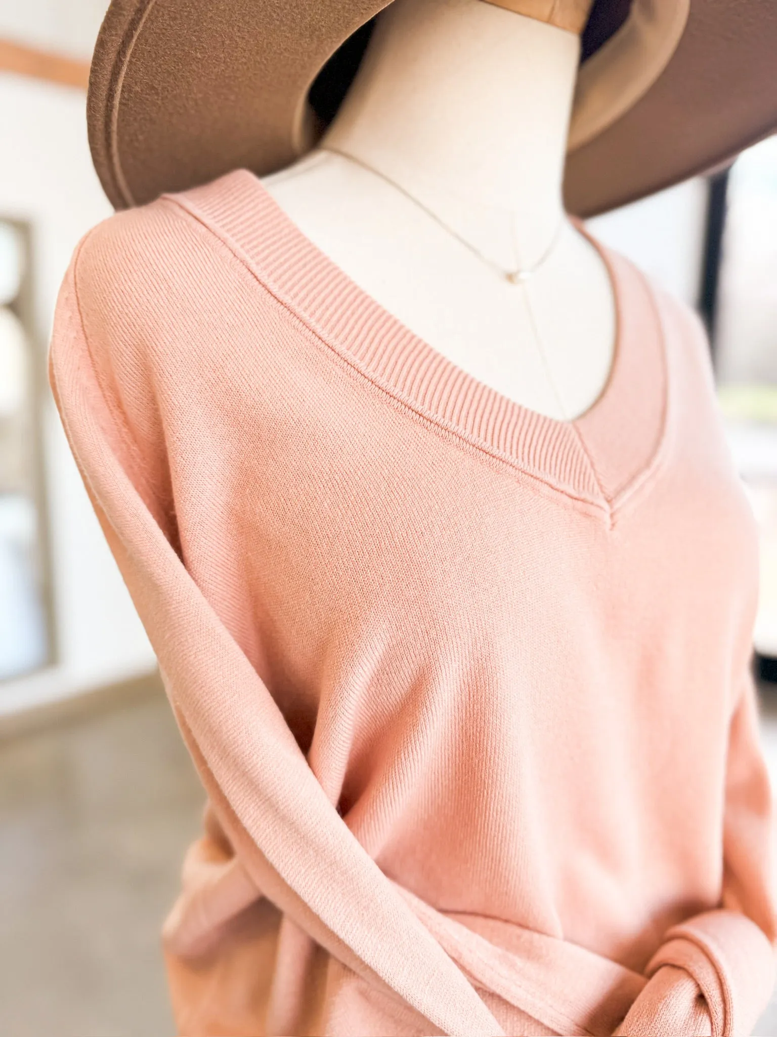 Kayla Sweater - Blush