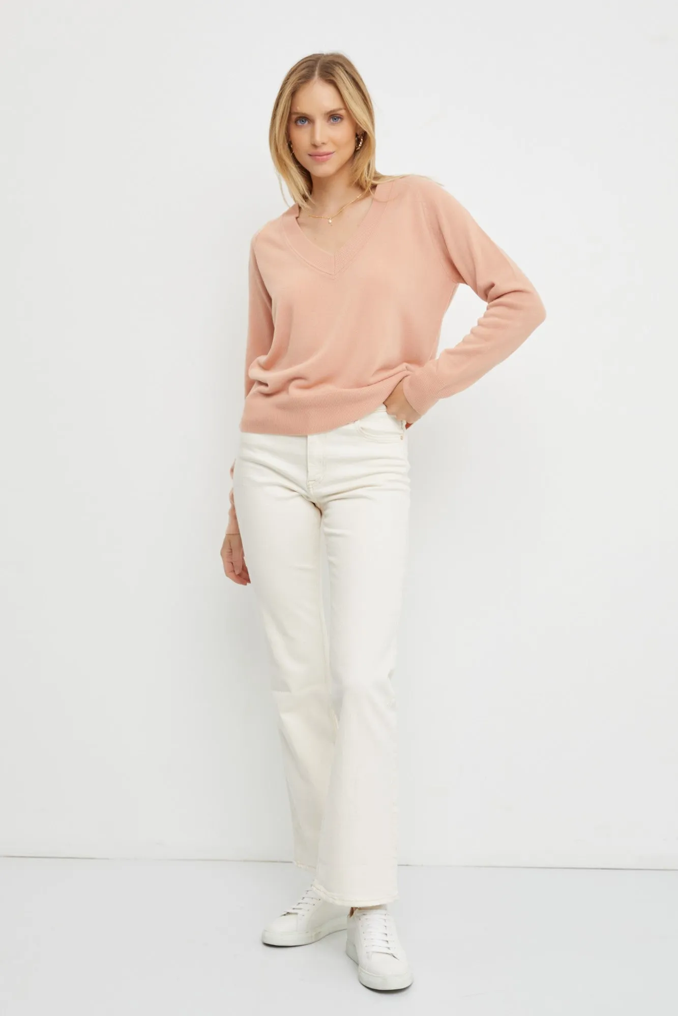 Kayla Sweater - Blush
