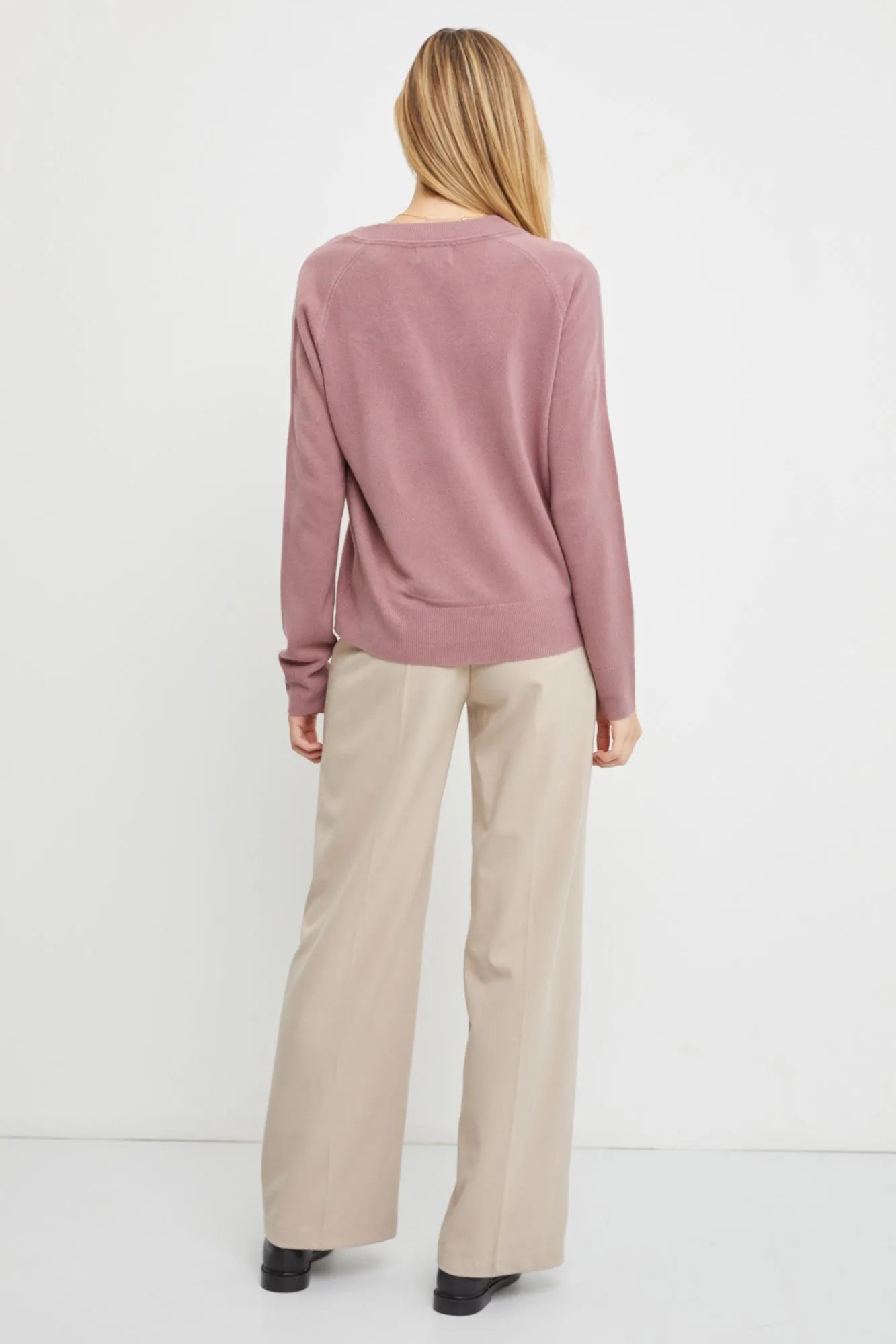 Kayla Sweater - Plum