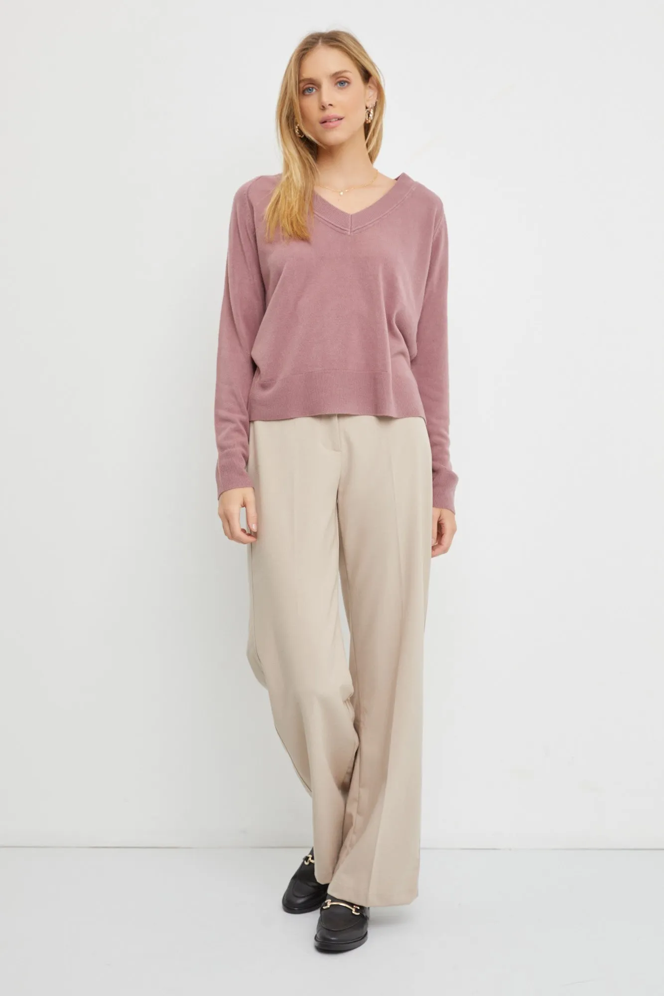 Kayla Sweater - Plum