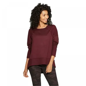 Knox Rose Women's Raglan Scoop Neck Sweatshirt