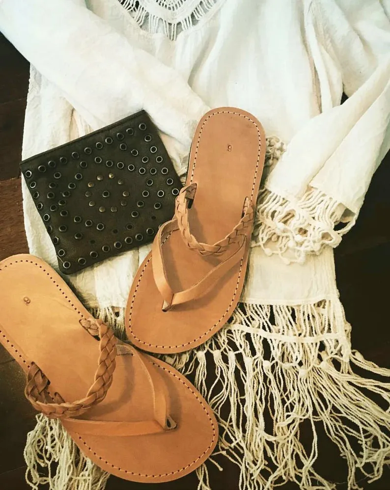 Leather Summer Sandals
