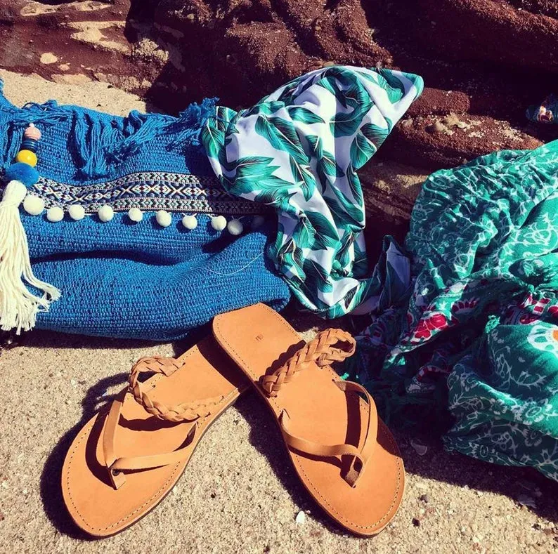 Leather Summer Sandals