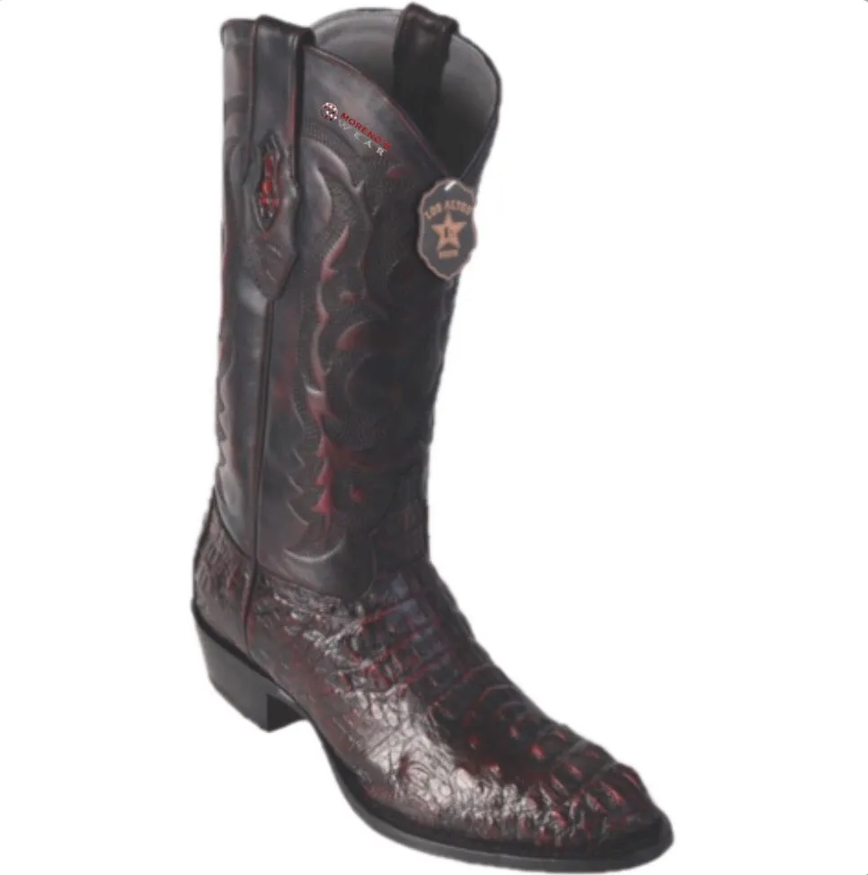Men's Los Altos Caiman Hornback Boots Round Toe