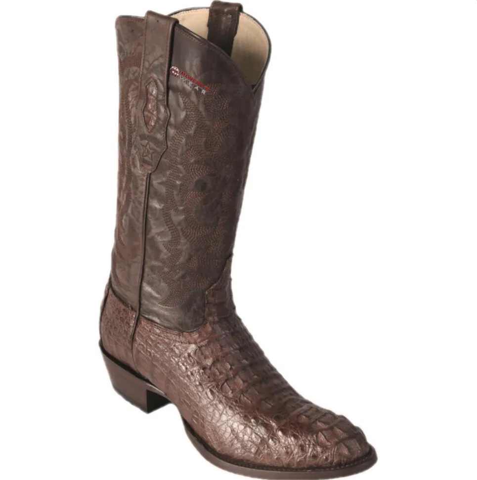 Men's Los Altos Caiman Hornback Boots Round Toe