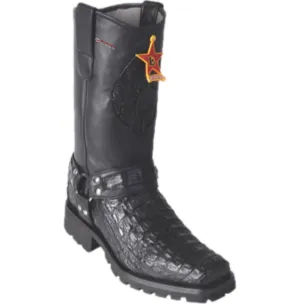Men’s Los Altos Smooth Caiman Biker Boots