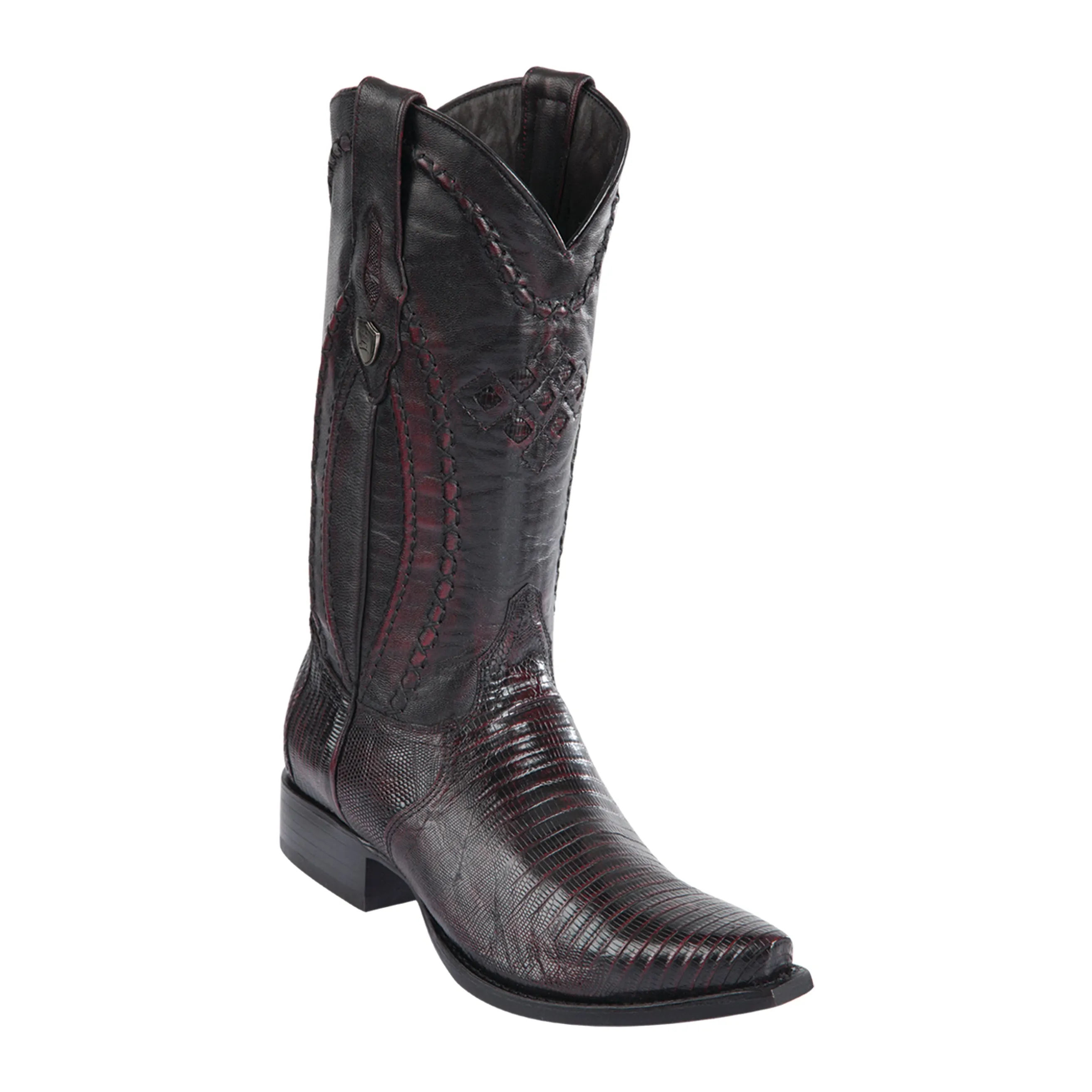 Men's Wild West Teju Lizard Snip Toe Boots