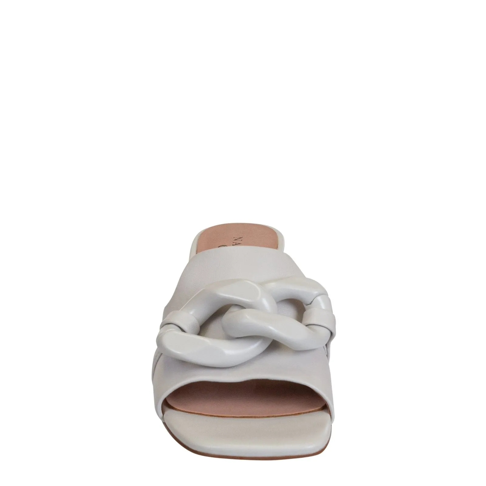 Naked Feet: COTERIE in MIST Heeled Sandals