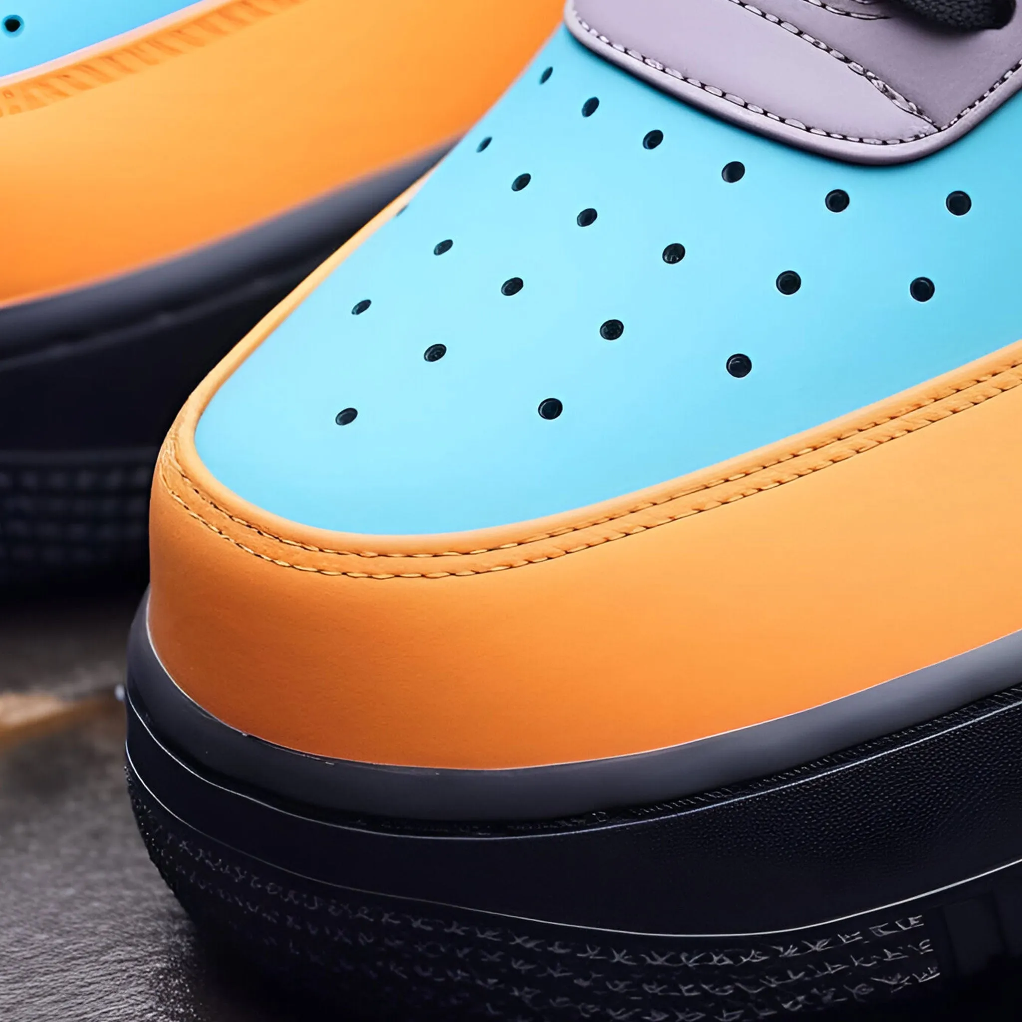 Nike Air Force 1 Custom Sneakers | Neptune Blaze